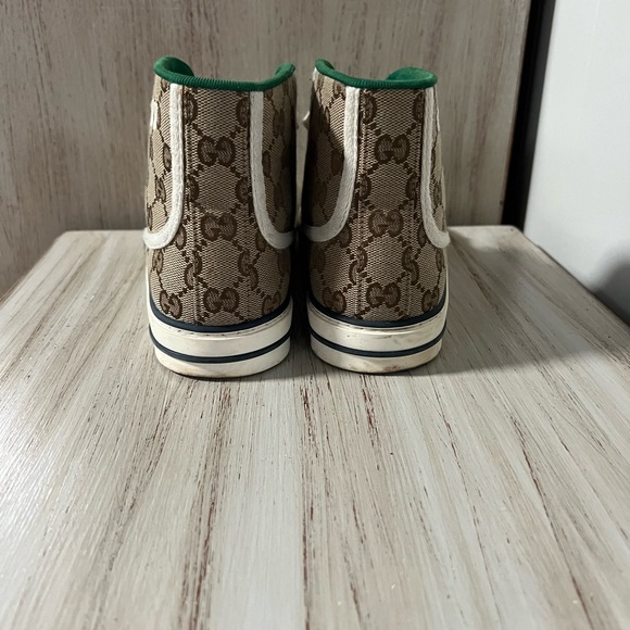 Authentic Gucci red bottom unisex high tops. - Picture 4 of 6